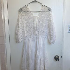Free People White Beach Dress